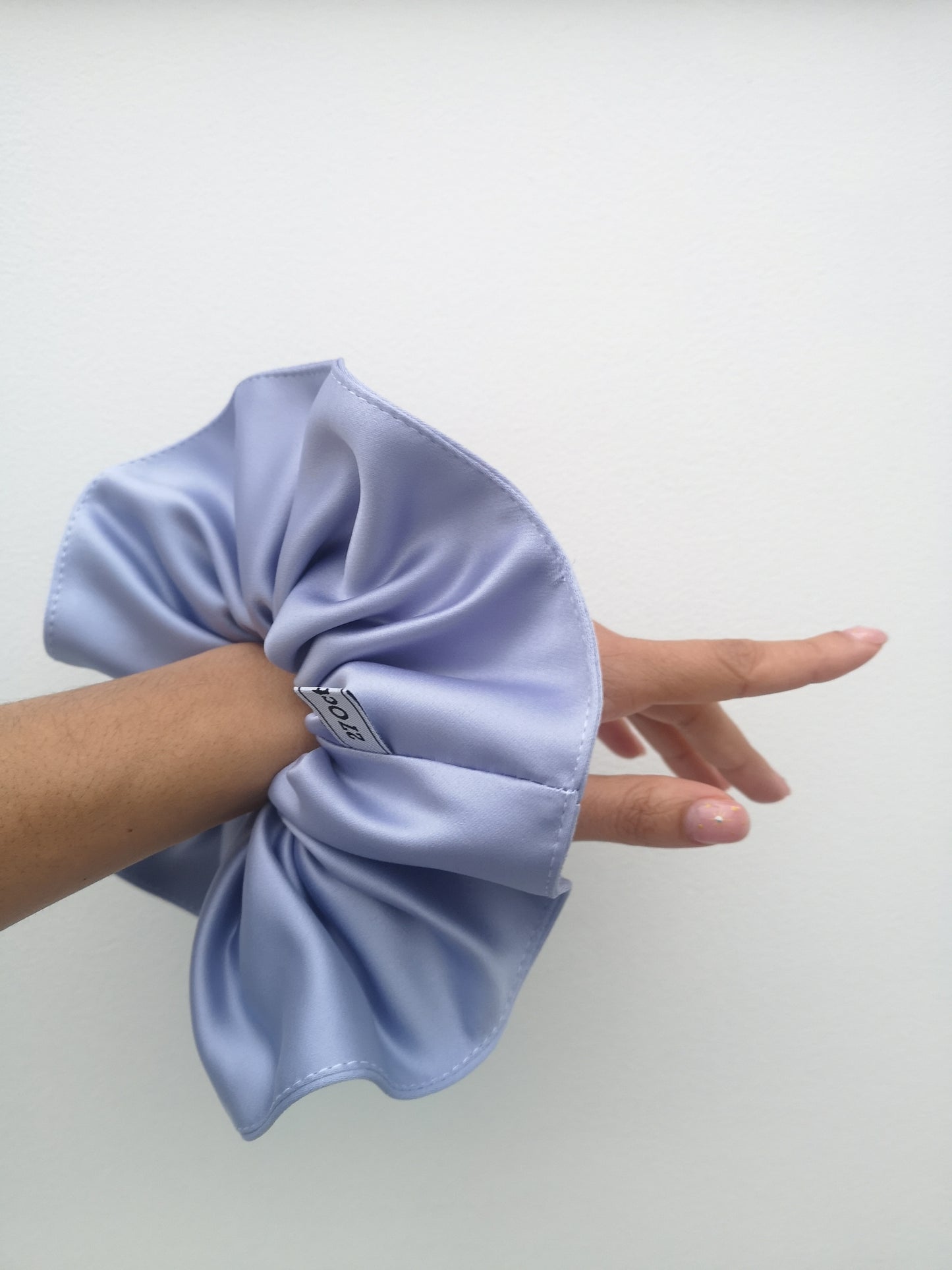 Ariana Scrunchie Lilac Satin